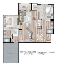 The Yellow Rose with Garage - Premium Upgrade floor plan